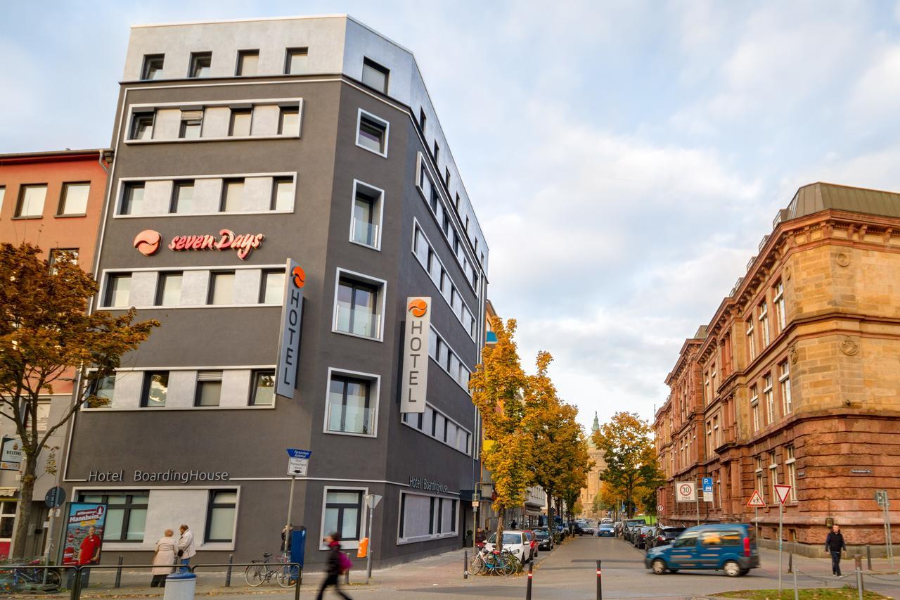 Sevendays Hotel Boardinghouse Mannheim Exterior foto