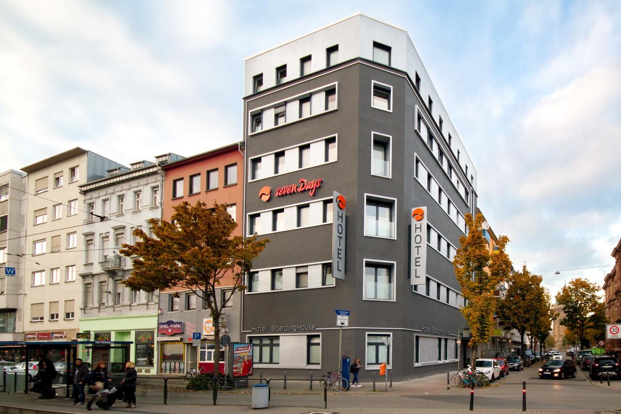 Sevendays Hotel Boardinghouse Mannheim Exterior foto
