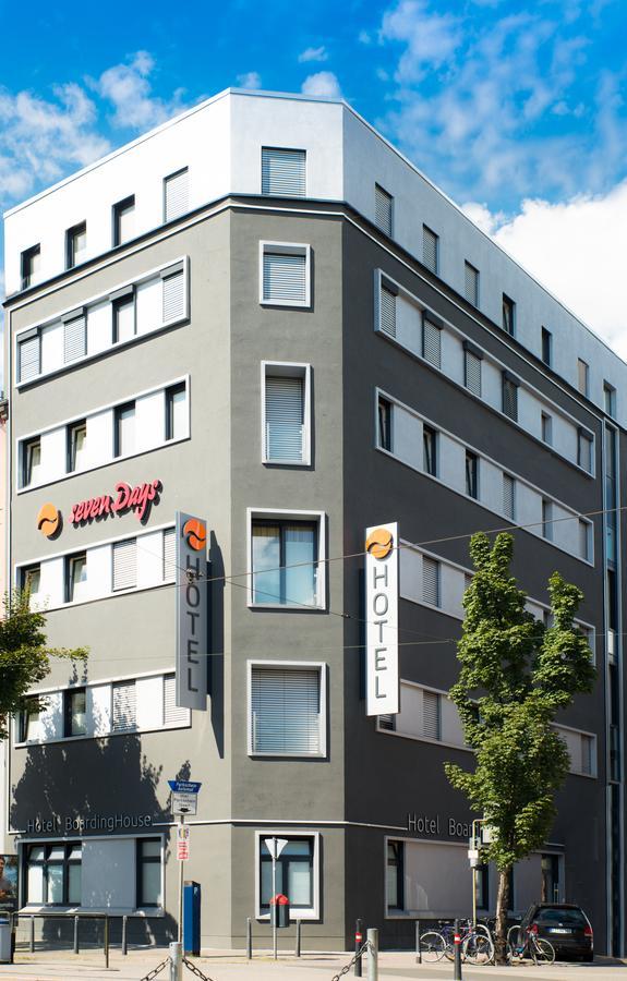 Sevendays Hotel Boardinghouse Mannheim Exterior foto